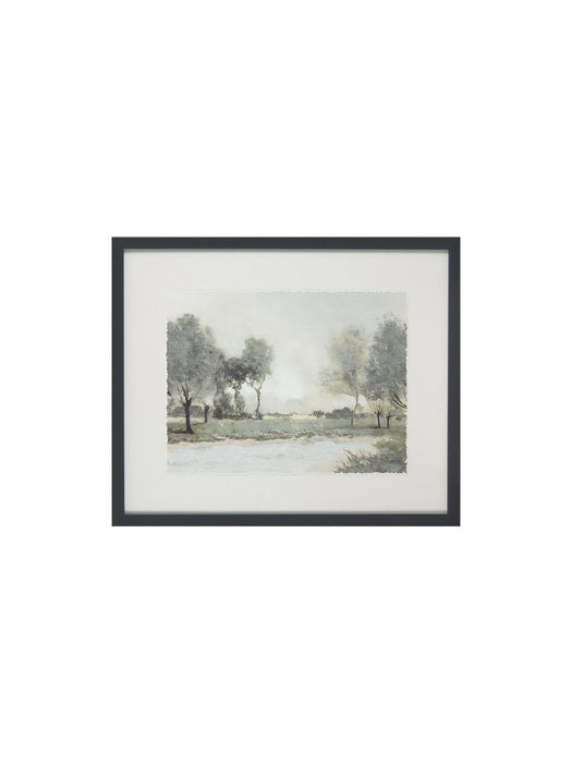 Near the Pond I Framed Picture