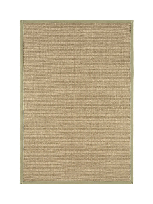 Sisal Sage Border Rug