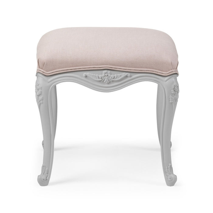 Parisian Grey French Inspired Dressing Table Stool