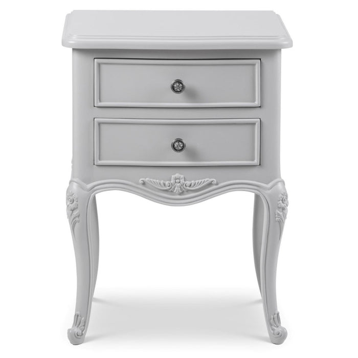 Parisian Grey French Style Bedside Table