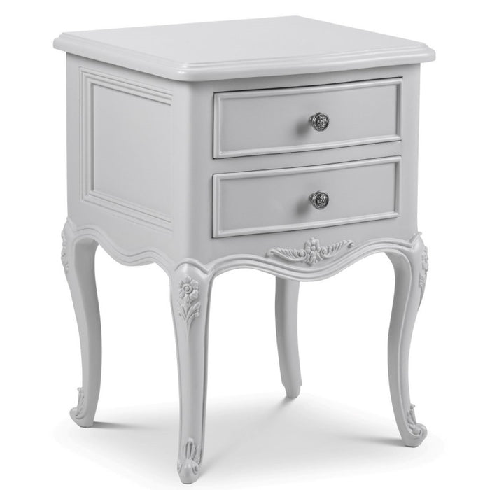 Parisian Grey French Style Bedside Table