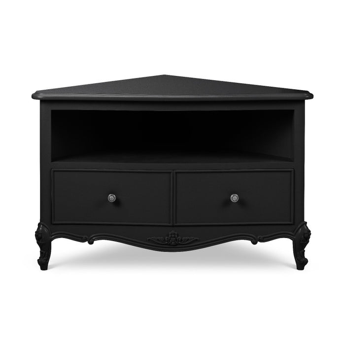 Rochelle Noir French Style TV Corner Unit