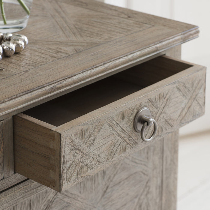 Camille French Style Weathered 7 Drawer Chest