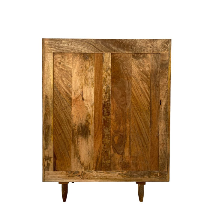 Scandi Mango 78cm Shoe Cupboard - In Stock