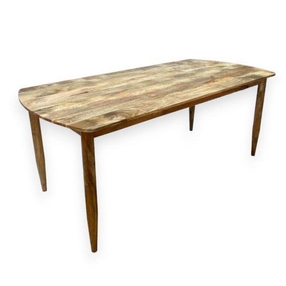 Acre & Artisan Scandi Mango 190Cm Dining Table 6 Scandi Mango Dining Chairs
