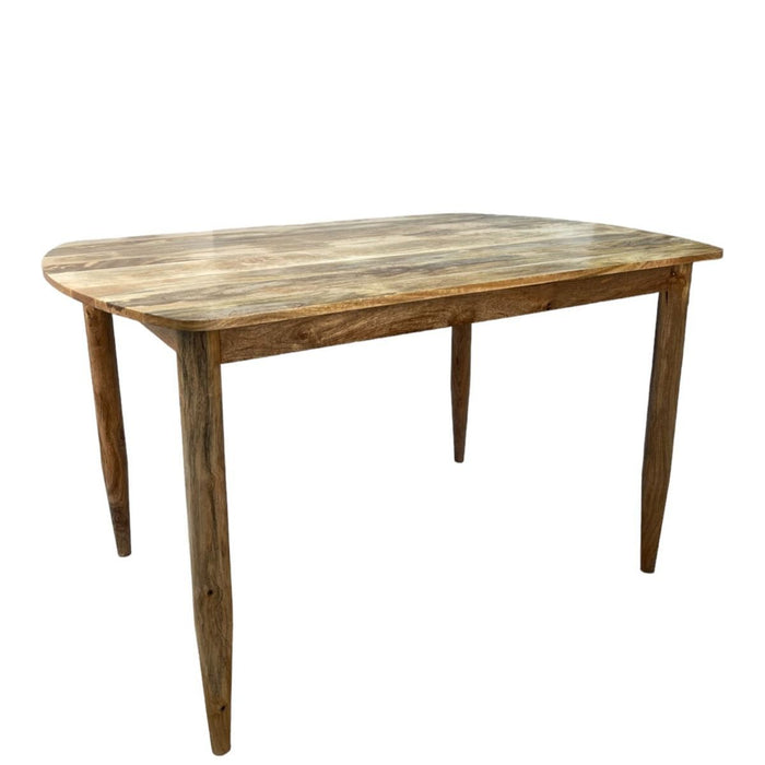 Scandi Mango 130cm Dining Table & 4 Scandi Mango Dining Chairs - In Stock