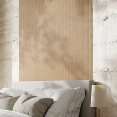 PLAANKED 1.5cm Flexible Ribbed Wall Panel | Paintable Pinewood