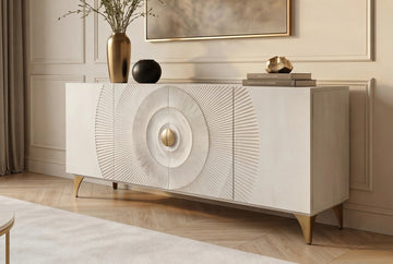 Sideboard Golden Eye 177cm Mango Wood White