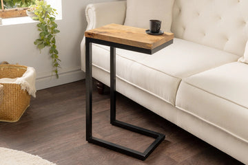 Side Table Gaston 62cm Mango Wood Natural