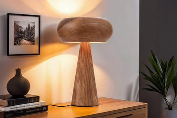 Table Lamp Alva 37cm Acacia Wood Veneer