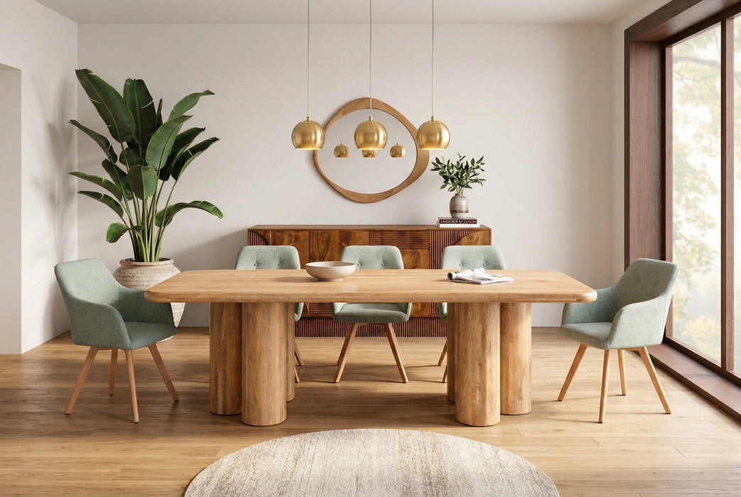 Dining Table Margo 240cm Mango Wood Natural