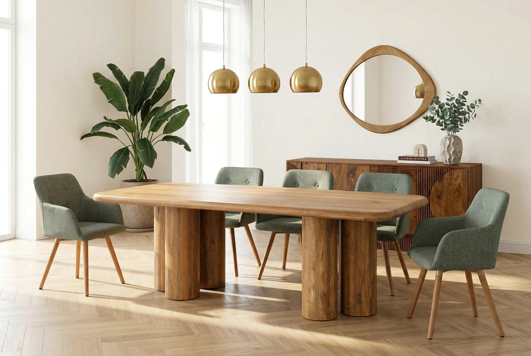 Dining Table Margo 240cm Mango Wood Natural