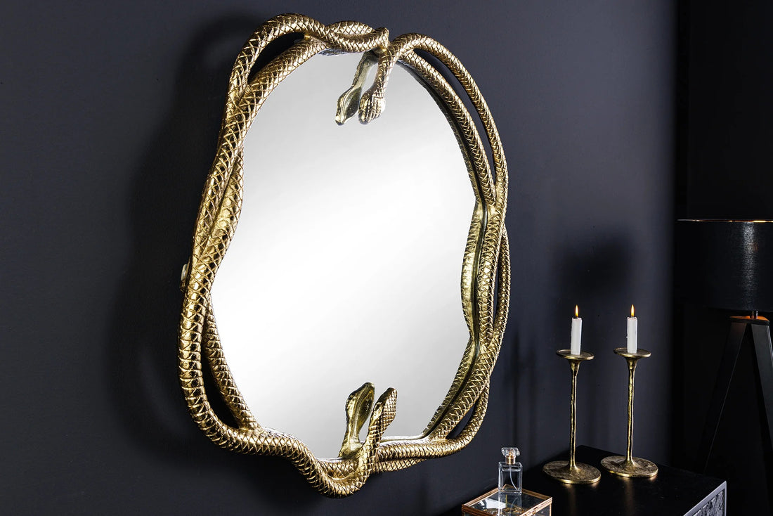 Mirror Snake 50cm Metal Gold