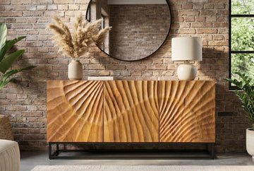 Sideboard Fossil 140cm Mango Wood Brown