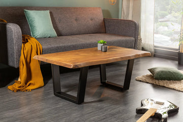 Coffee Table Monolith 110cm Acacia Wood Honey