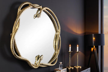 Mirror Snake 82cm Metal Gold