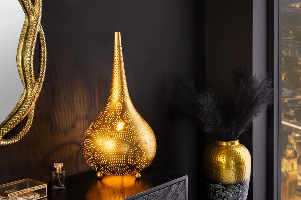 Table Lamp Orient Living 52cm Metal Gold