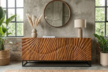 Sideboard Fossil 177cm Mango Wood Brown