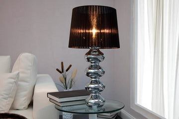 Table Lamp Mia 60cm Black
