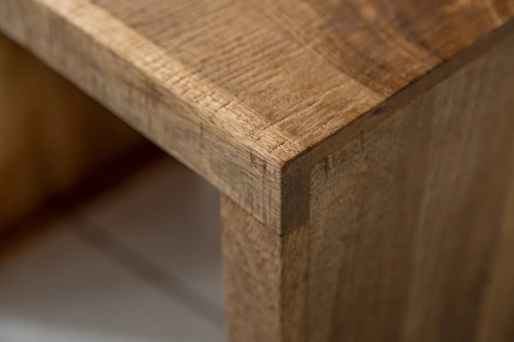 Set Of Three Side Tables Makassar 29cm/37cm/45cm Mango Wood Natural