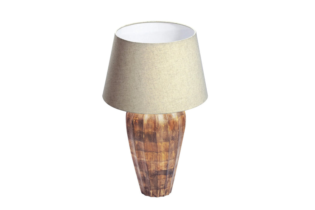 Table Lamp Pure Nature 66cm Mango Wood Brown