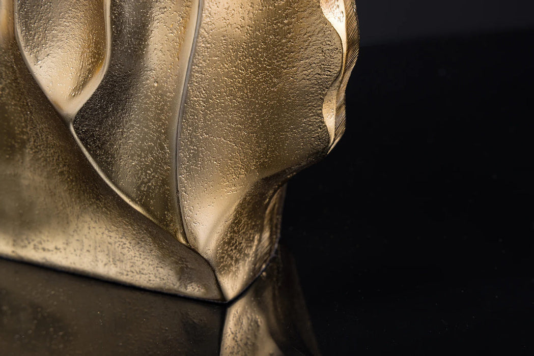 Decorative Vase Flux 30cm Metal Gold