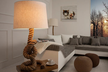 Table Lamp Seven Seas 77cm Rope