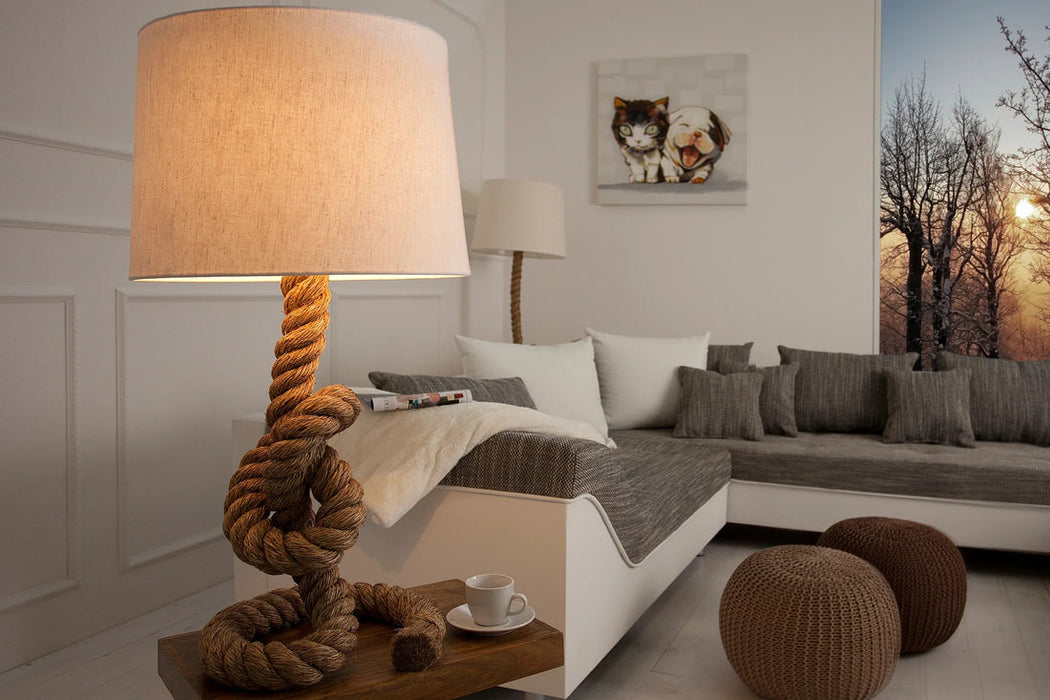 Table Lamp Seven Seas 77cm Rope