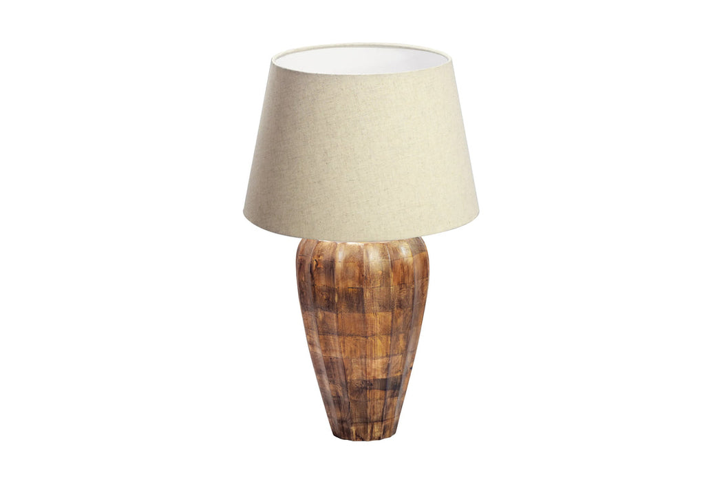 Table Lamp Pure Nature 66cm Mango Wood Brown