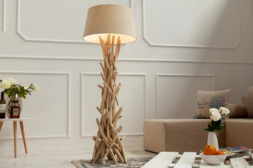 Floor Lamp Wild Nature 155cm Driftwood Natural