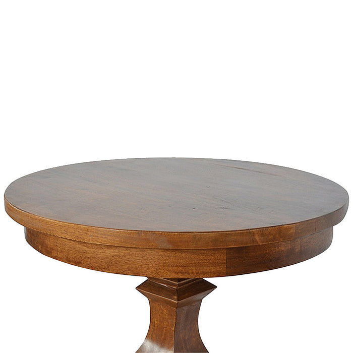 The Regency Round Pedestal Accent Table