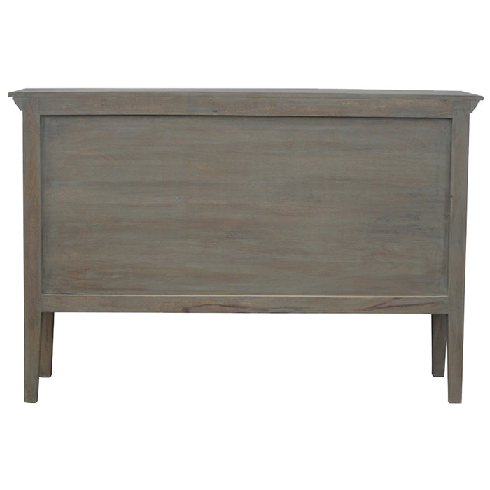 The Estate Grey-Wash 5-Shutter Buffet Sideboard
