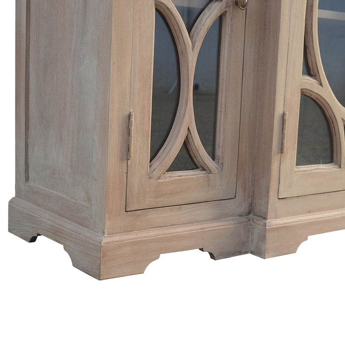 The Majestic Glazed Carved Media Showcase