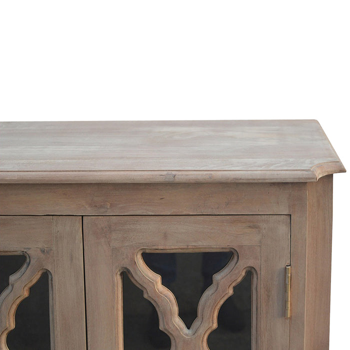 The Heritage Carved Glazed Display Sideboard