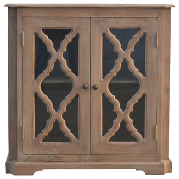 The Heritage Carved Glazed Display Sideboard