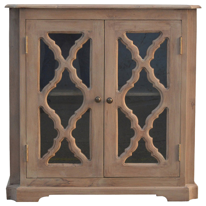 The Heritage Carved Glazed Display Sideboard