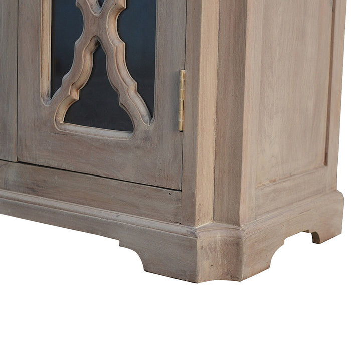 The Heritage Carved Glazed Display Sideboard