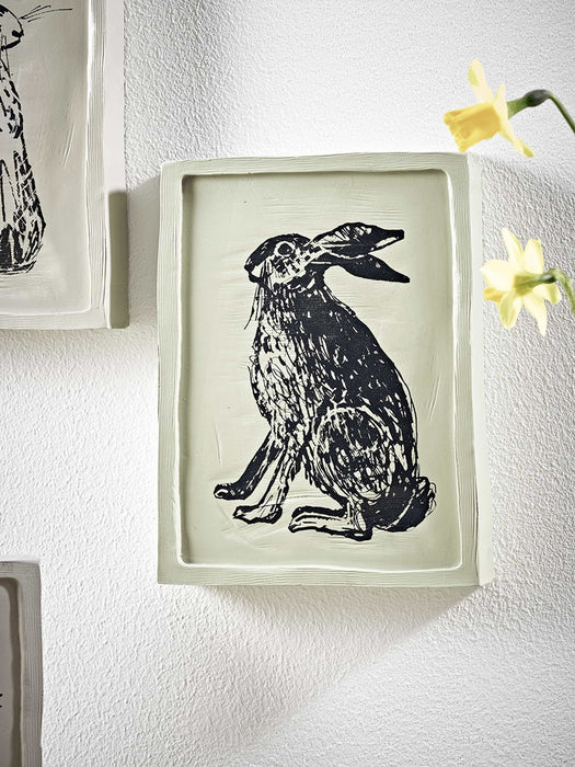 Four Hare Print Blocks