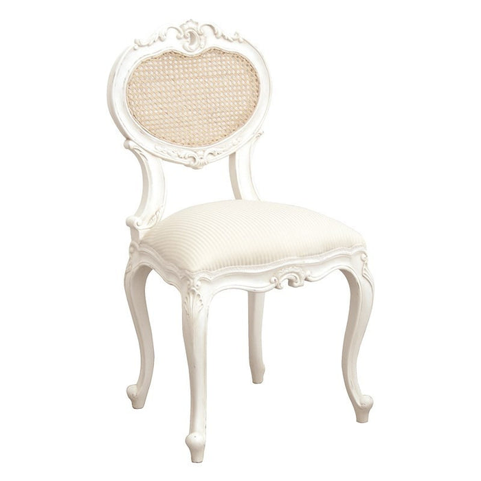Provencale Antique White French Bedroom Chair