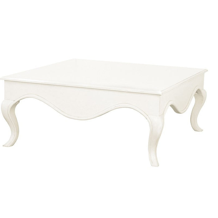 Provencale Antique White French Square Coffee Table