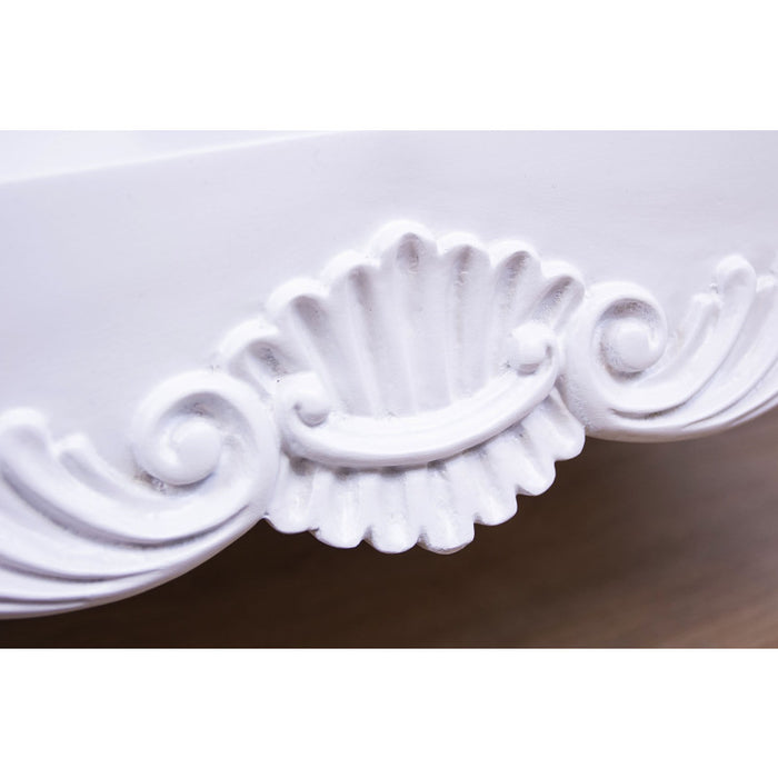 Provencale Antique White Small Open French Bookcase