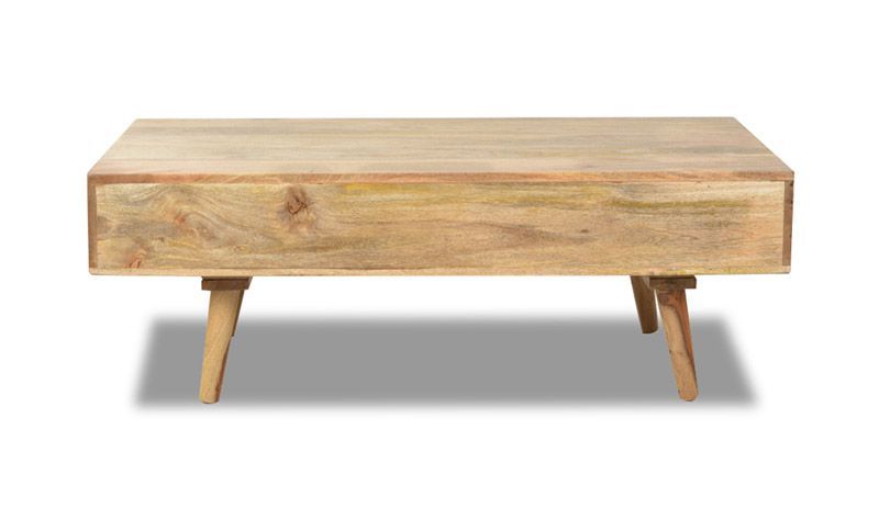 Light Retro Chic 115cm Coffee Table - In Stock