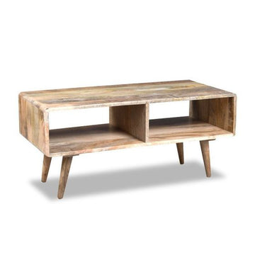 Light Retro Chic 90cm Open Coffee Table