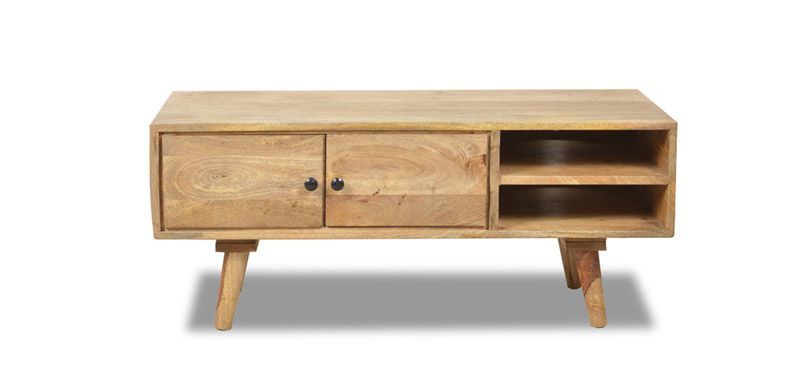 Light Retro Chic 100cm TV Stand - In Stock
