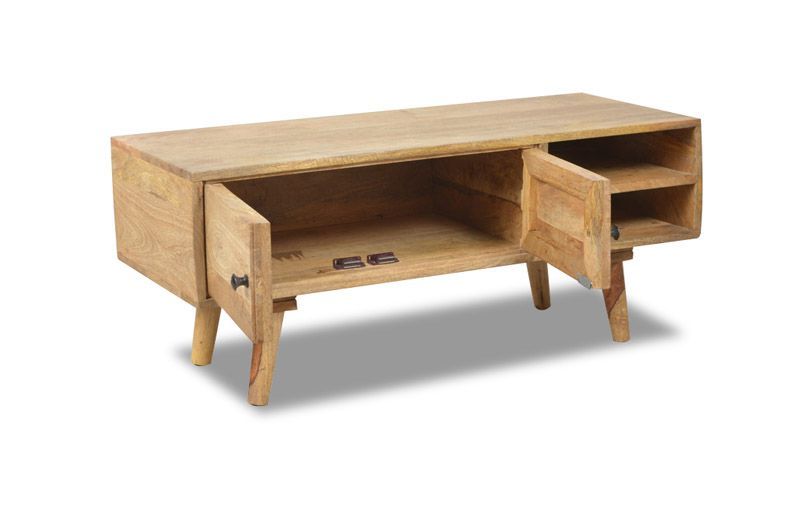 Light Retro Chic 100cm TV Stand - In Stock