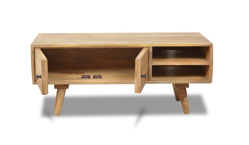 Light Retro Chic 100cm TV Stand - In Stock