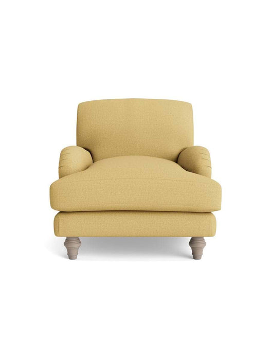 Reine Armchair Ochre Cotton Linen