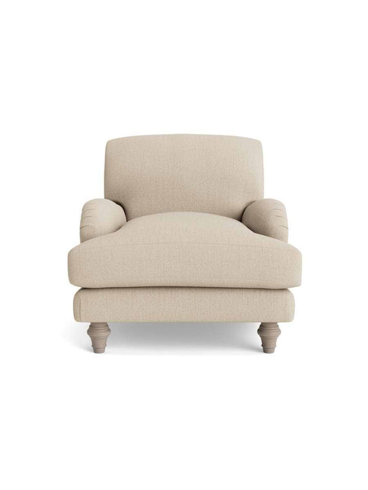 Reine Armchair â€“ Sand Herringbone