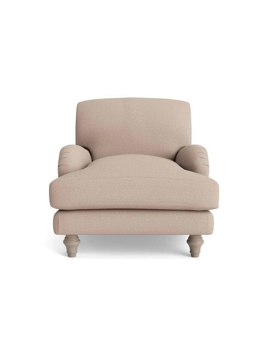 Reine Armchair Taupe Cotton linen