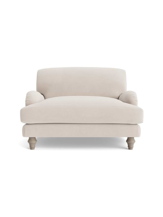 Reine Loveseat â€“ Chalk Velvet
